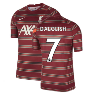 Liverpool 2021-2022 Pre-Match Training Shirt (Red) - Kids (DALGLISH 7)