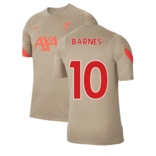 Liverpool 2021-2022 Training Shirt (Mystic Stone) (BARNES 10)
