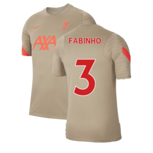 Liverpool 2021-2022 Training Shirt (Mystic Stone) (FABINHO 3)