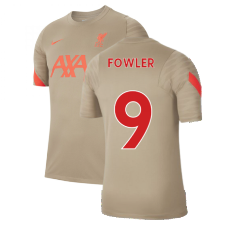 Liverpool 2021-2022 Training Shirt (Mystic Stone) (FOWLER 9)