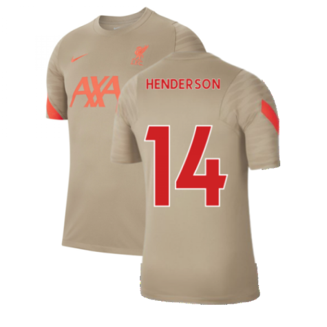 Liverpool 2021-2022 Training Shirt (Mystic Stone) (HENDERSON 14)