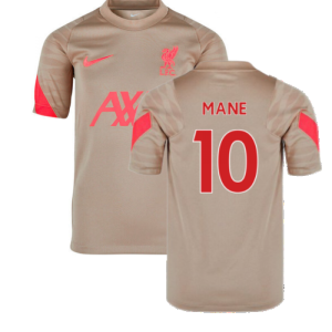 Liverpool 2021-2022 Training Shirt (Mystic Stone) - Kids (MANE 10)