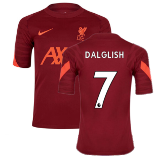 Liverpool 2021-2022 Training Shirt (Team Red) - Kids (DALGLISH 7)