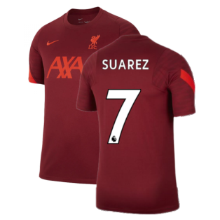 Liverpool 2021-2022 Training Shirt (Team Red) (SUAREZ 7)
