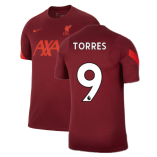 Liverpool 2021-2022 Training Shirt (Team Red) (TORRES 9)