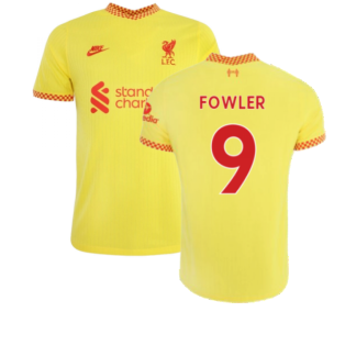 Liverpool 2021-2022 Vapor 3rd Shirt (FOWLER 9)