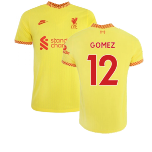Liverpool 2021-2022 Vapor 3rd Shirt (GOMEZ 12)