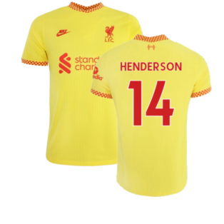 Liverpool 2021-2022 Vapor 3rd Shirt (HENDERSON 14)
