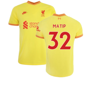 Liverpool 2021-2022 Vapor 3rd Shirt (MATIP 32)