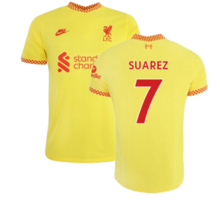 Liverpool 2021-2022 Vapor 3rd Shirt (SUAREZ 7)