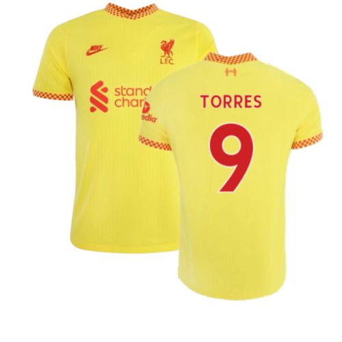Liverpool 2021-2022 Vapor 3rd Shirt (TORRES 9)