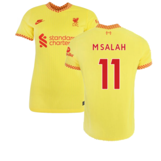 Liverpool 2021-2022 Womens 3rd Shirt (M SALAH 11)