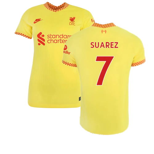 Liverpool 2021-2022 Womens 3rd Shirt (SUAREZ 7)