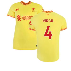 Liverpool 2021-2022 Womens 3rd Shirt (VIRGIL 4)