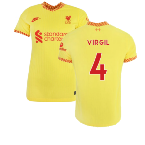 Liverpool 2021-2022 Womens 3rd Shirt (VIRGIL 4)
