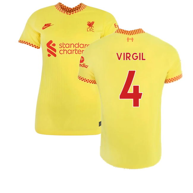 Liverpool 2021-2022 Womens 3rd Shirt (VIRGIL 4)