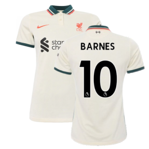 Liverpool 2021-2022 Womens Away Shirt (BARNES 10)