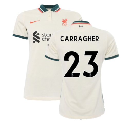 Liverpool 2021-2022 Womens Away Shirt (CARRAGHER 23)