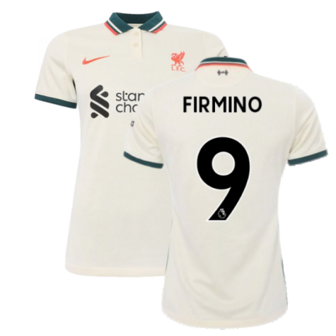 Liverpool 2021-2022 Womens Away Shirt (FIRMINO 9)