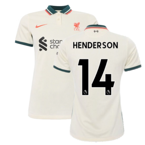 Liverpool 2021-2022 Womens Away Shirt (HENDERSON 14)