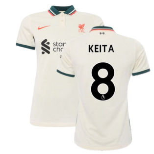 Liverpool 2021-2022 Womens Away Shirt (KEITA 8)
