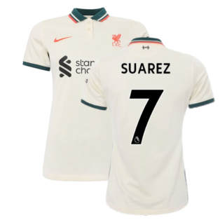 Liverpool 2021-2022 Womens Away Shirt (SUAREZ 7)