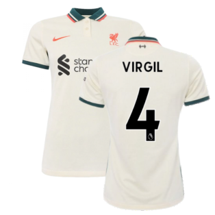 Liverpool 2021-2022 Womens Away Shirt (VIRGIL 4)