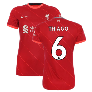 Liverpool 2021-2022 Womens Home (THIAGO 6)