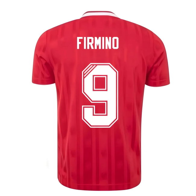 Liverpool FC 1988-89 Candy Home Shirt (FIRMINO 9)