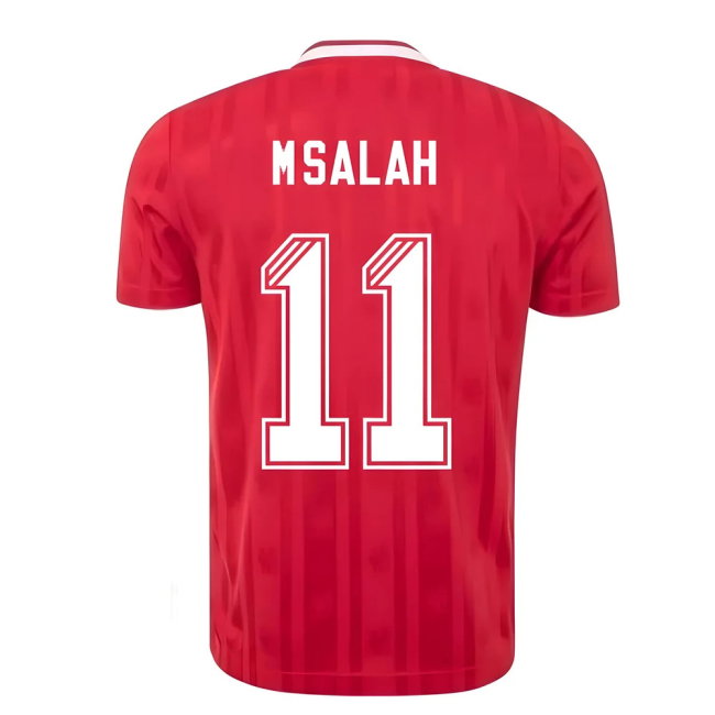Liverpool FC 1988-89 Candy Home Shirt (M.SALAH 11)