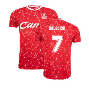 Liverpool FC 1990 Retro Football Shirt (DALGLISH 7)