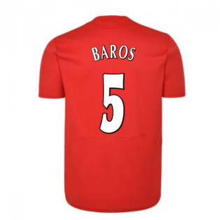 Liverpool FC 2005 Champions League Final Shirt (Baros 5)