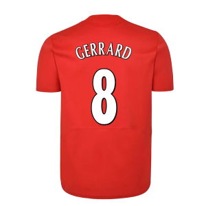 Liverpool FC 2005 Champions League Final Shirt (GERRARD 8)
