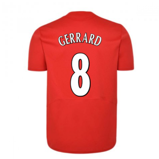 Liverpool FC 2005 Champions League Final Shirt (GERRARD 8)