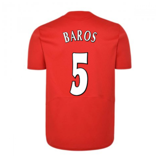 Liverpool FC 2005 Istanbul Home Shirt (Baros 5)