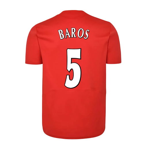 Liverpool FC 2005 Istanbul Home Shirt (Baros 5)