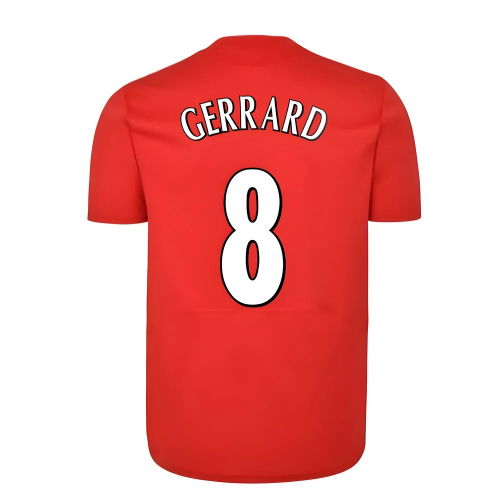 Liverpool FC 2005 Istanbul Home Shirt (GERRARD 8)