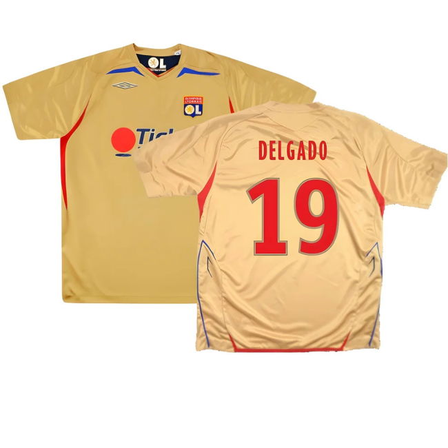 Lyon 2007-08 Away Shirt (XL) (BNWT) (Delgado 19)