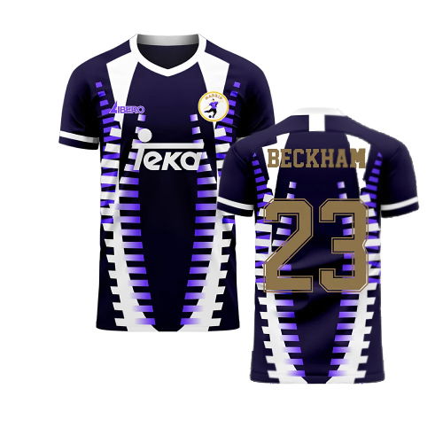 Madrid 2025-2026 Third Concept Football Kit (Libero) (BECKHAM 23)
