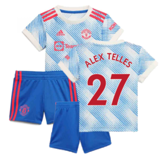 Man Utd 2021-2022 Away Baby Kit (ALEX TELLES 27)