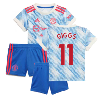 Man Utd 2021-2022 Away Baby Kit (GIGGS 11)