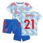 Man Utd 2021-2022 Away Baby Kit (JAMES 21)