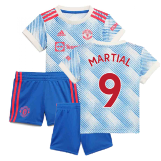 Man Utd 2021-2022 Away Baby Kit (MARTIAL 9)