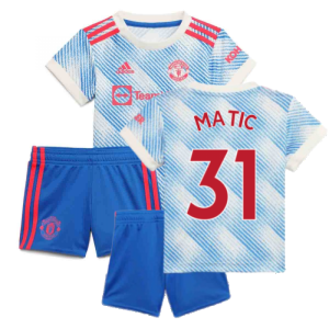 Man Utd 2021-2022 Away Baby Kit (MATIC 31)