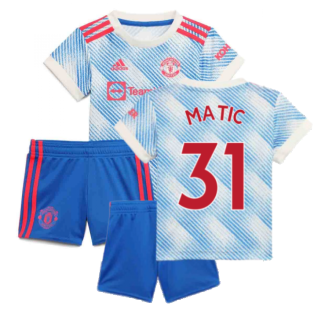 Man Utd 2021-2022 Away Baby Kit (MATIC 31)