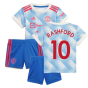 Man Utd 2021-2022 Away Baby Kit (RASHFORD 10)
