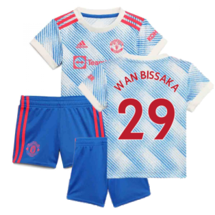 Man Utd 2021-2022 Away Baby Kit (WAN BISSAKA 29)