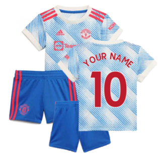 Man Utd 2021-2022 Away Baby Kit (Your Name)