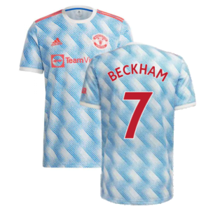 Man Utd 2021-2022 Away Shirt (Kids) (BECKHAM 7)