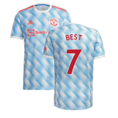 Man Utd 2021-2022 Away Shirt (Kids) (BEST 7)